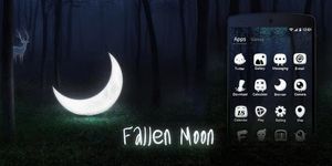 Imagem 5 do Fallen Moon GO Launcher Theme