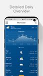 Tangkap skrin apk Weather Forecast, Radar & Widg 5