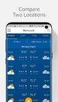 Скриншот 3 APK-версии Morecast Weather & Meteo Radar