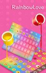 Rainbow Love Emoji Keyboard imgesi 4