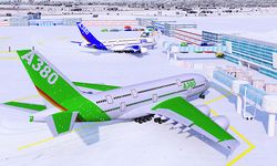 Snow Cargo Jet Landing 3D Bild 9