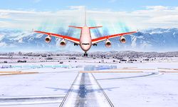 Snow Cargo Jet Landing 3D image 8