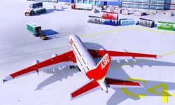 Snow Cargo Jet Landing 3D imgesi 7