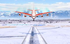 Snow Cargo Jet Landing 3D Bild 3