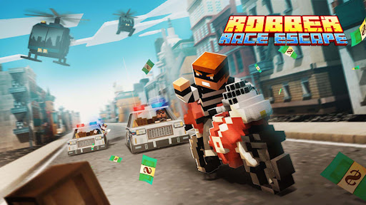 Robber Race Escape - Corrida de Ladrão em Carro: Jogo Livre de