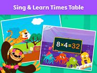 Captură de ecran Fun Times Tables - Songs,Games apk 3
