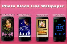 Photo Clock Live Wallpaper ekran görüntüsü APK 8