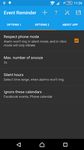 Calendrier rappel d'événement capture d'écran apk 1