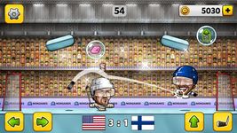 Puppet Hockey: Pond Head ekran görüntüsü APK 14