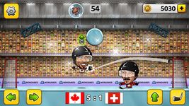 Puppet Hockey: Pond Head ekran görüntüsü APK 4