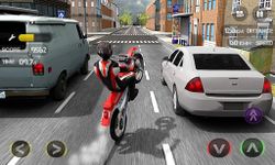 Captura de tela do apk Race the Traffic Moto 5