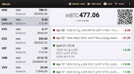 Скриншот 7 APK-версии Bitcoin Wallet