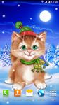 Winter Cat Live Wallpaper Screenshot APK 