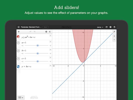 Image 7 of Desmos Graphing Calculator