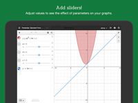 Tangkap skrin apk Kalkulator Grafik Desmos 1