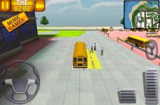 School Bus Pick Up Driving 3D image 