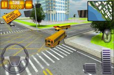 School Bus Pick Up Driving 3D image 2