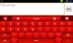 GO Keyboard Red Rose captura de pantalla apk 9