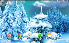 Winter Forest Live Wallpaper captura de pantalla apk 4