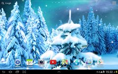 Winter Forest Live Wallpaper captura de pantalla apk 1