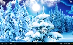 Winter Forest Live Wallpaper ekran görüntüsü APK 