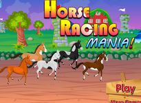 Horse Racing Mania - Girl game Bild 8