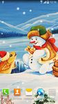 Snowman Live Wallpaper captura de pantalla apk 2