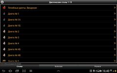 Скриншот 5 APK-версии Диеты. Справочник.