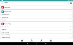 Captura de tela do apk Cartões elegantes 4