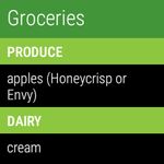 Скриншот 3 APK-версии Our Groceries Shopping List