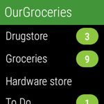 Скриншот 2 APK-версии Our Groceries Shopping List
