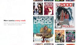 2000 AD Comics and Judge Dredd screenshot APK 1