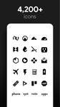 Flight Dark - Flat Icon Theme ekran görüntüsü APK 14