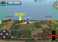 Captură de ecran Avion 3D simulator de zbor apk 6