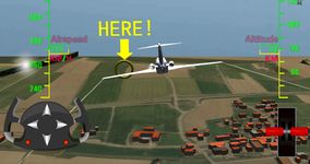 Captură de ecran Avion 3D simulator de zbor apk 5
