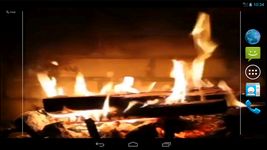 Real Fire place Live Wallpaper zrzut z ekranu apk 2