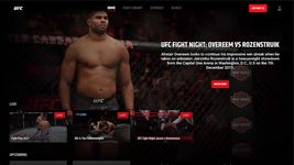 Скриншот 1 APK-версии UFC.TV and UFC FIGHT PASS