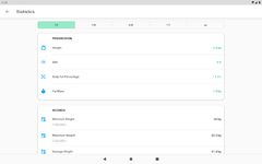 Suivi de poids et de l'IMC capture d'écran apk 