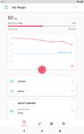 Suivi de poids et de l'IMC capture d'écran apk 3