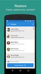Tangkap skrin apk Easy Contacts Backup & Restore 2