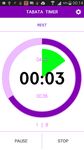 Captură de ecran Tabata timer with music apk 1