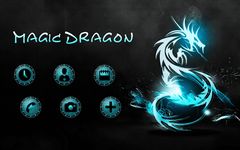Magical theme: Abstract Dragon with Dark Cool Icon image 