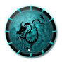 Magical theme: Abstract Dragon with Dark Cool Icon apk icon