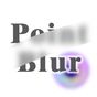 Biểu tượng Point Blur (hình ảnh mờ）