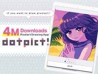 Скриншот 7 APK-версии dotpict - Easy to Pixel Arts