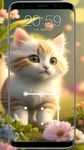 Kedi Desen Ekran Kilidi ekran görüntüsü APK 12