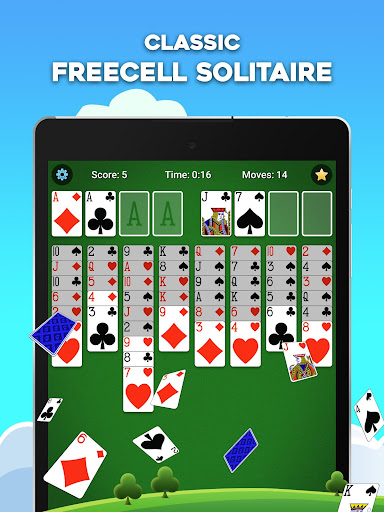 Paciência FreeCell versão móvel andróide iOS apk baixar