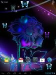 Neon Butterfly Live Wallpaper screenshot apk 2