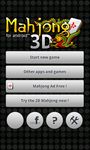 Mahjong 3D captura de pantalla apk 5