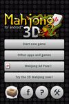 Mahjong 3D captura de pantalla apk 11